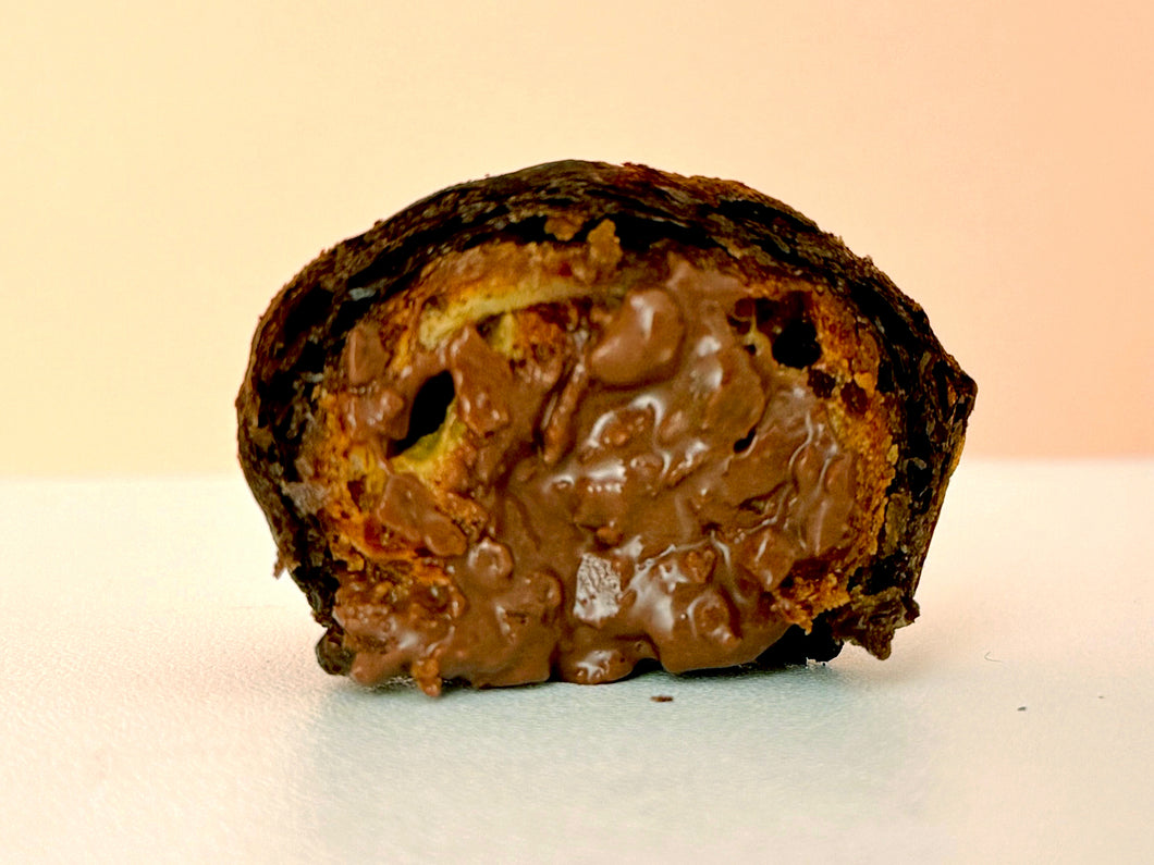 Dark Chocolate Crispy Croissant Puff