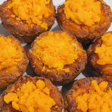 Load image into Gallery viewer, Salted Egg Yolk Mochi Croissant Egg Tart