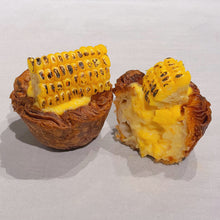 Load image into Gallery viewer, Sweet Corn Croissant Egg Tart