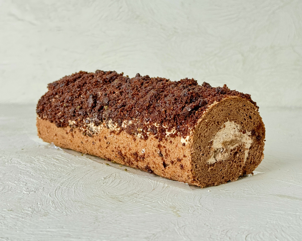 Hazelnut Chocolate Swiss Roll - Full size, 19cm