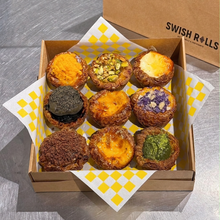 Load image into Gallery viewer, Signature Croissant Egg Tarts Box (9pcs)
