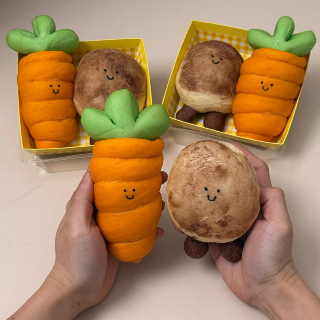 Mr. Potato & Mrs. Carrot (Free with $100 purchased)