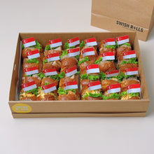 Load image into Gallery viewer, Mini brioche sandwich party box (National Day theme)
