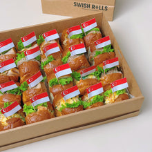 Load image into Gallery viewer, Mini brioche sandwich party box (National Day theme)
