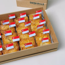 Load image into Gallery viewer, Mini puff pastries party box (National Day theme)
